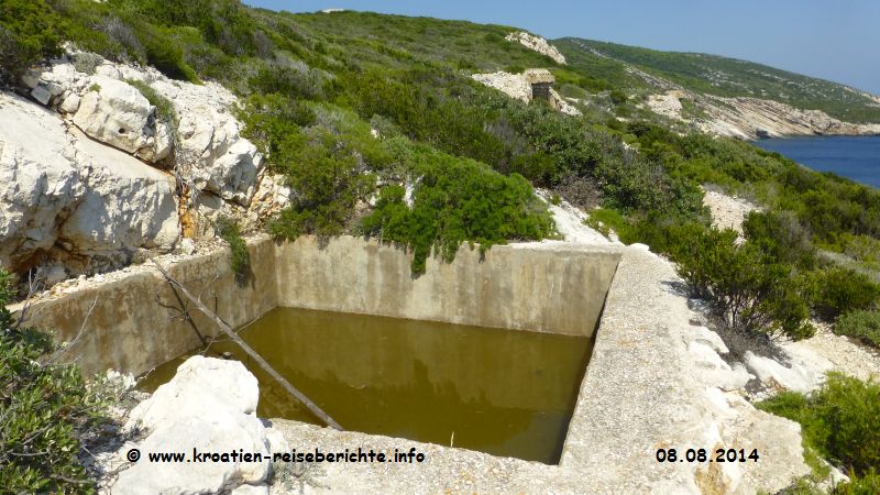 Geschtze Insel Vis Kroatien