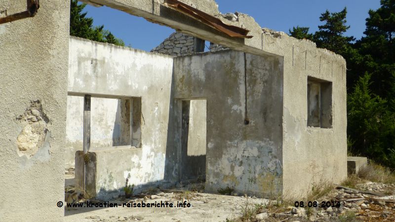 Kaserne Insel Vis Kroatien