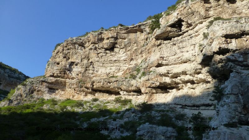 Strand Stiniva Insel Vis Kroatien