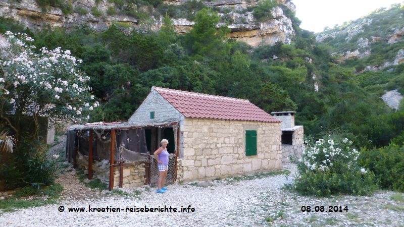 Strand Stiniva Insel Vis Kroatien