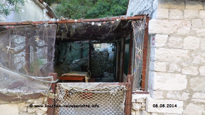 Strand Stiniva Insel Vis Kroatien