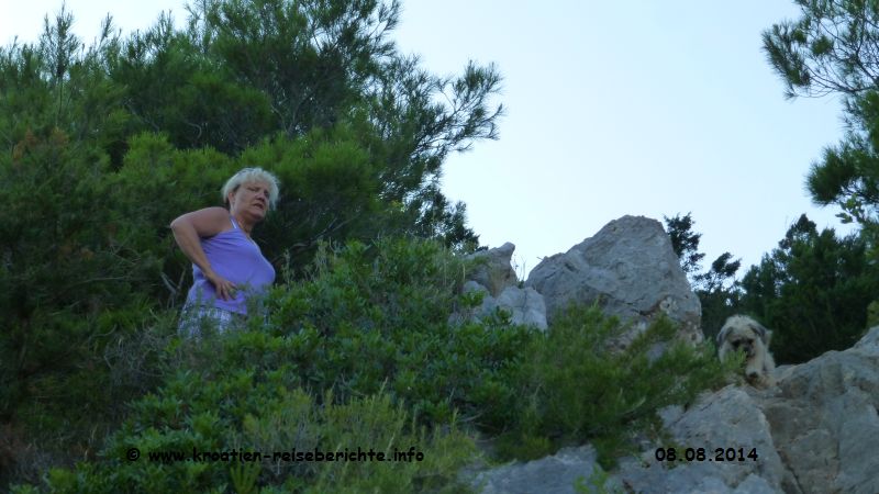 Strand Stiniva Insel Vis Kroatien