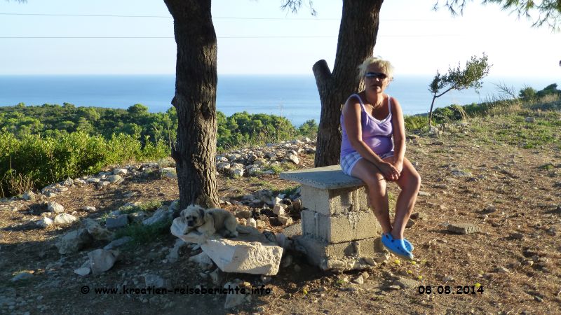 Strand Stiniva Insel Vis Kroatien