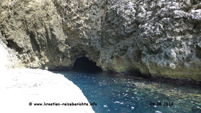 Blaue Grotte Bisevo Kroatien