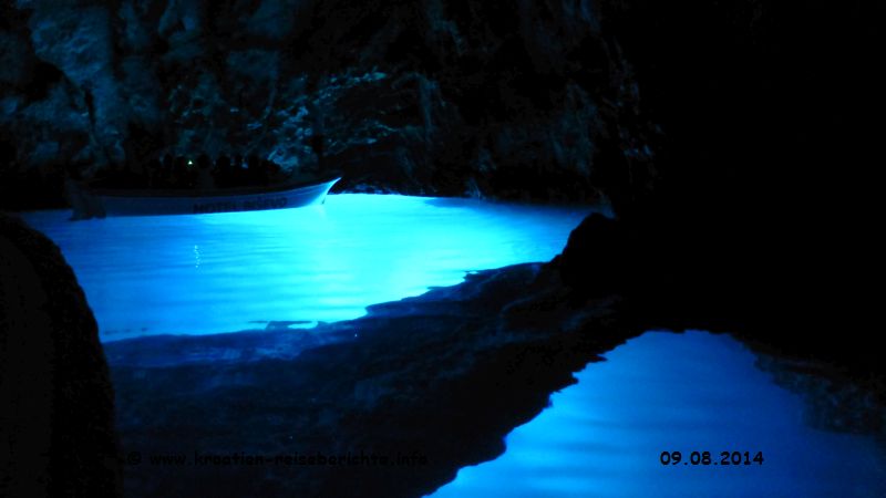 Blaue Grotte Bisevo Kroatien