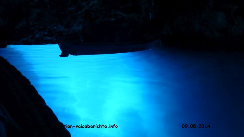 Blaue Grotte Bisevo Kroatien