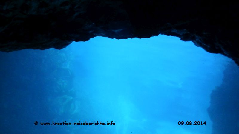 Blaue Grotte Bisevo Kroatien