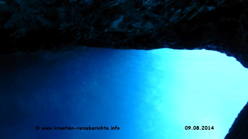 Blaue Grotte Bisevo Kroatien
