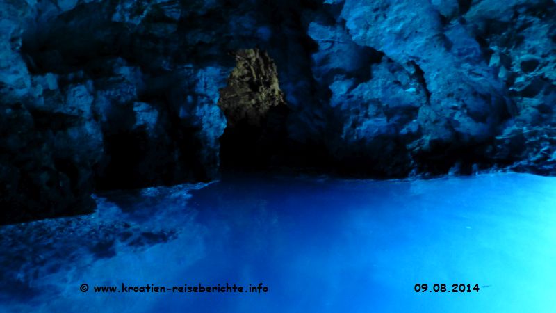 Blaue Grotte Bisevo Kroatien