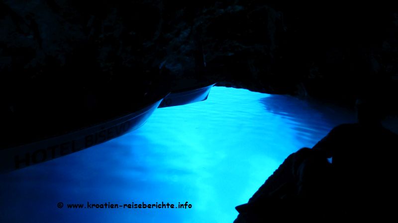 Blaue Grotte Bisevo Kroatien