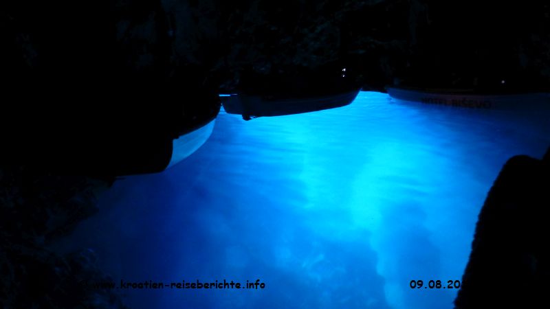 Blaue Grotte Bisevo Kroatien