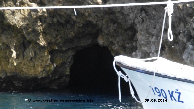 Blaue Grotte Bisevo Kroatien