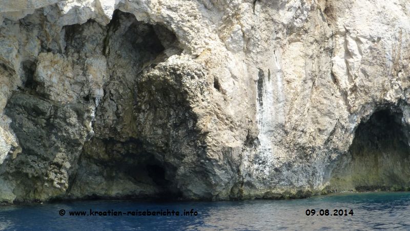 Blaue Grotte Bisevo Kroatien