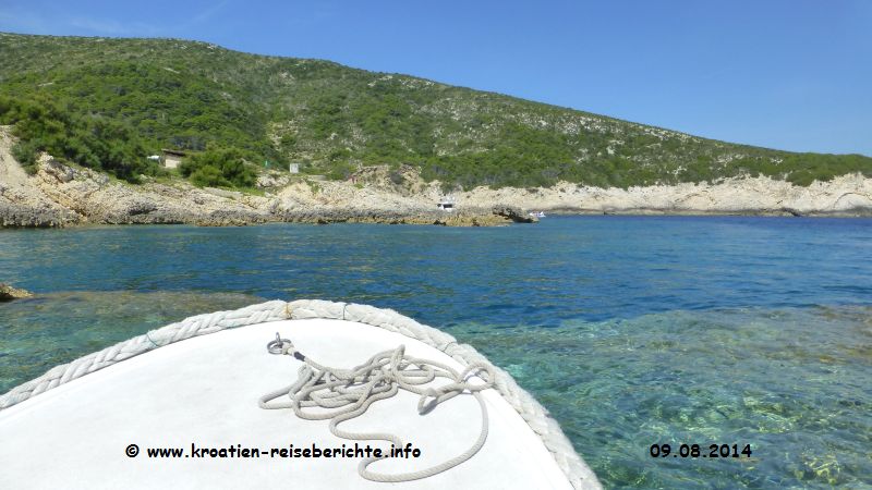 Blaue Grotte Bisevo Kroatien