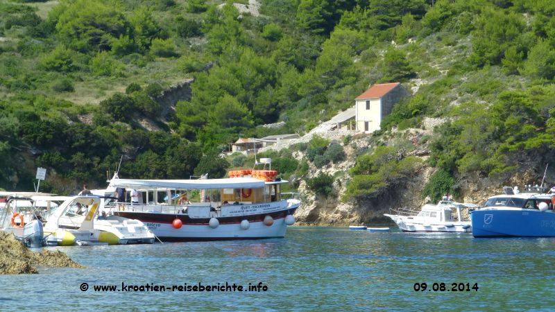 Blaue Grotte Bisevo Kroatien