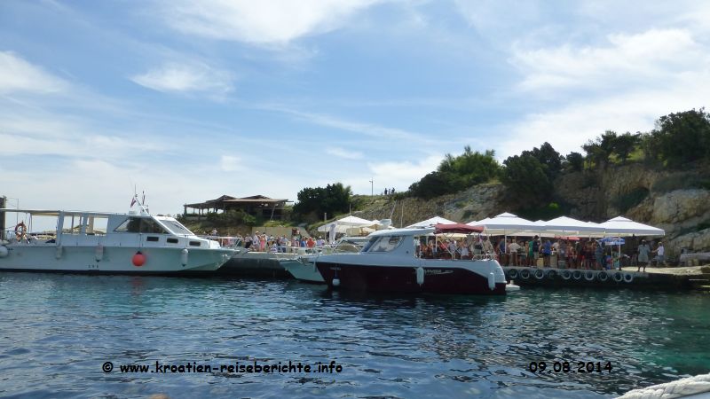 Blaue Grotte Bisevo Kroatien