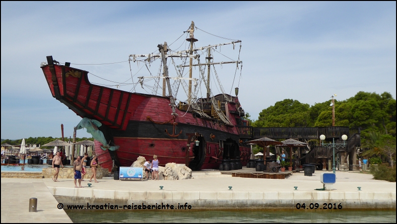 Piratenschiff Solaris Beach Resort Sibenik