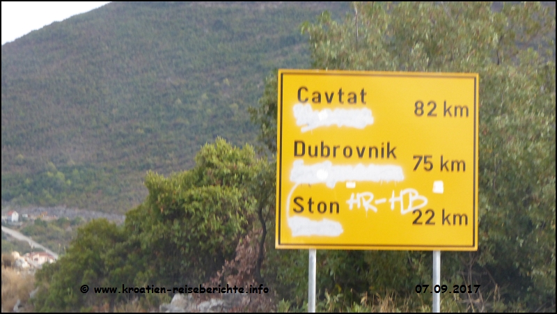 Fahrt nach Dubrovnik