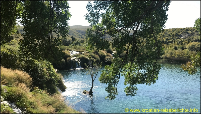 Zrmanja Wasserfall