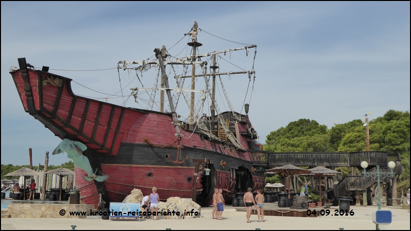 Piratenschiff Solaris Beach Resort Sibenik